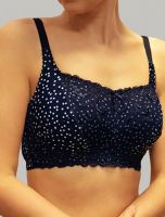 Bra after mastectomy, blue 5185ORO Kudreshov