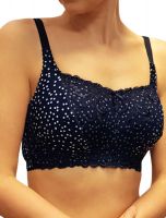 Bra after mastectomy, blue 5185ORO Kudreshov