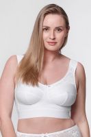 Bra elongated white 5624O Kudreshov