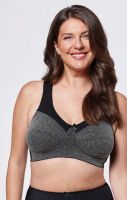 Bra without wires black 4607K Kudreshov